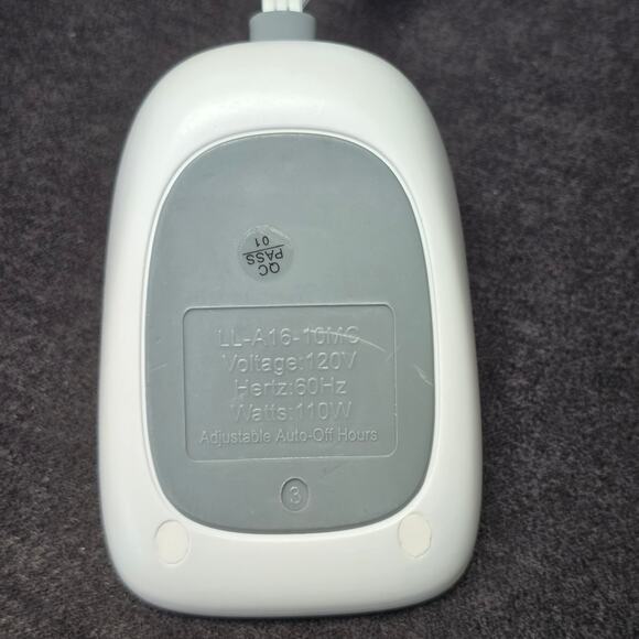 Brookstone LL-A16-10MC Remote Control Power Cord Heated Electric Blanket - Picture 3 of 6